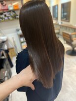 ナンバー ブラオ 名古屋栄(N° blao)&nbsp;酸性ストレート髪質改善　TOKIOトリートメント　艶髪ケアカラー