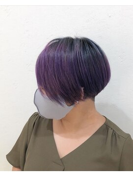 ユニコ(unico) ショート×ラベンダー