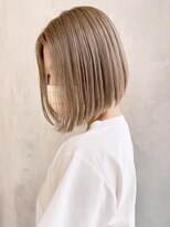 アルバム 渋谷パルコ(ALBUM) ブロンドボブ_グレージュカラーボブウルフ_ba343752