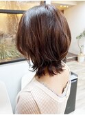 《knit銀座》大人可愛い20代30代40代ショートボブ丸み前下がり