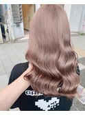 透明感ブラウンカラー