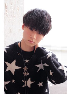 エフ コレクション 摂津店(F collection) 【F-collection】メンズ*アップバングコンマヘア