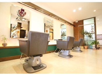 natural hair pure green