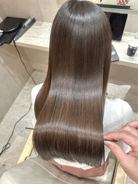 ジーナ 本八幡(Zina) 髪質改善＊大人ガーリーベージュ＊美髪【Zina本八幡】