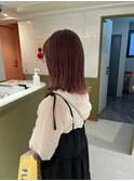 【emme×笹川 】ピンク外ハネボブ