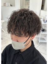 エース 栄矢場町店(Ace)&nbsp;波巻きスパイラルパーマメンズマッシュツイストスパイラルパーマ