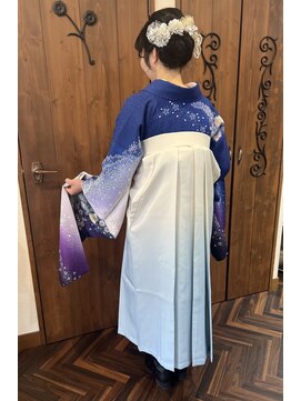 アヴァンセ(AVANCER) 卒業式×袴ヘアアレンジ