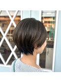 ショート×バレイヤージュ