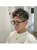 アップバング/ショート/ツイスト