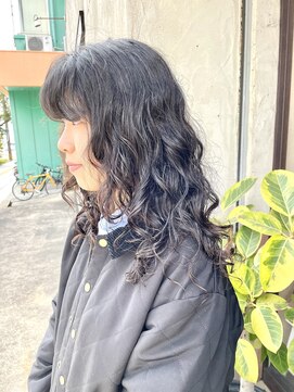 イマージュ ドゥ タンジェ image de tanger 海外風パーマ