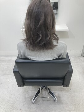 パーセント(percent) 【percent枚方】ミルクティーアッシュbefore after