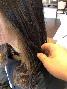 イノセント 今治(INNOCENT) インナーカラー（beige）