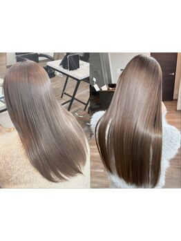 ブリーチ/インナーカラーと相性の良い、人気のTOKIOトリートメントも◎[大船/大船駅/ブリーチ/ハイライト]