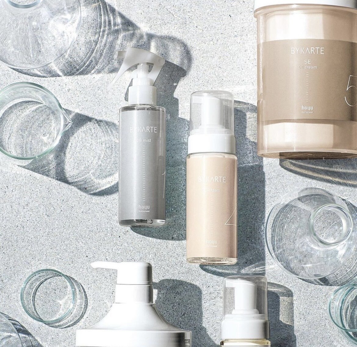 【髪質改善】カラー+最上級バイカルテ３ステップトリートメント \6980