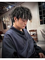 髪屋 紬 メンズ/メンズカット/メッシュ/パーマ