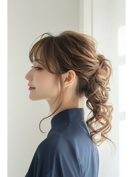 カグヤ(Kaguya) アップヘアアレンジ