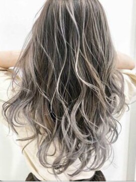 トゥルートラスト 和戸店(True Trust) おしゃれ大人のハイライトカラー レイヤースタイル モーヴカラー