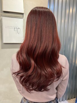 ジーナ 船橋(Zina) 髪質改善＊くびレイヤーピンクベージュ＊美髪【Zina船橋】