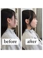 ラッド(Rad) 顔まわりは特にこだわっているので、真剣に丁寧にカットします