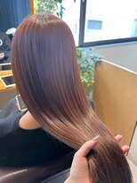 アントワープトーキョー(antwerp TOKYO)&nbsp;30代40代ピンクベージュ髪質改善酸性ストレート白髪ぼかし