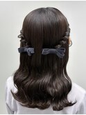 ねじりハーフツイン