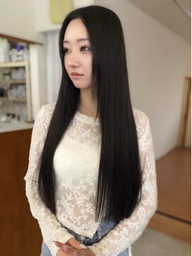 セトル(Settle) 似合わせカット/ロングヘア/黒髪/髪質改善/縮毛矯正/長野市