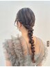 【Yurie限定♪】ヘアセット（パーティーセット）￥4,500