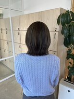 アドラーブル 万代店 (adorable)&nbsp;小顔似合わせカットくびレイヤーミルクティーグレージュ