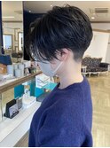 大人可愛いショートボブ白髪ぼかし20代30代40代/大分