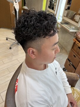 ネオリーブシェリエ 浅草店(Neolive cherie) メンズ　ハードパーマ