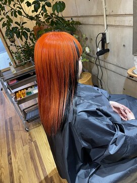 ルポ(repos) ブリーチ×フェイスフレーミング