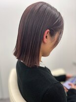 ジエクト アイロ(The Ect ilo)&nbsp;似合わせボブ/くすみベージュ/切りっぱなしボブ