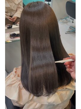 ユー イケブクロ(u Ikebukuro) 髪質改善/ブラウンベージュ/アッシュカラー/ブリーチなし