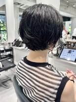 フィルムス 表参道(FILMS)&nbsp;ココアベージュ/黒髪/クラゲヘアー/オリーブグレー/ボブ/表参道