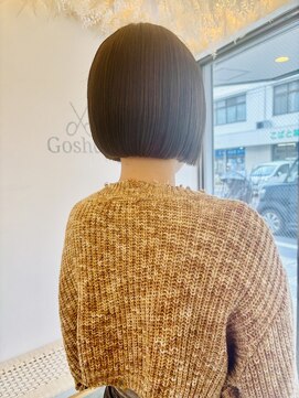 ゴーシェン 稲毛店(Goshen) パツッとボブ