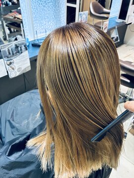 ブリーチありハイトーンcolor