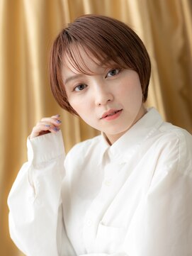 モッズヘア 越谷(mod's hair) ココアブラウン/シースルーバング/コンパクトショートg