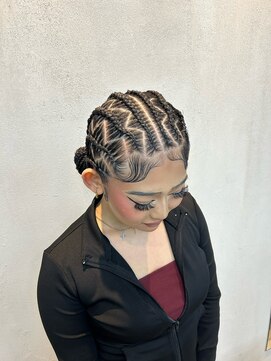 ハニートラップ(HONEY TRAP！) デザインコーンロウ