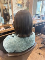 シーバイシオン(Sea by sion)&nbsp;オリーブベージュ×タッセルボブ