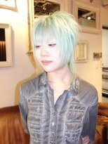 ブロック ジャポン(bloc japon)&nbsp;ショートレイヤー フェアリーレイヤー サスケカットミントカラー