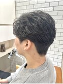 メンズフェザーパーマスタイル！