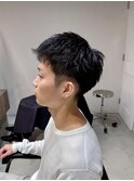 フェザー/サーフカール/センターパート/波巻きツイスパ