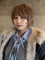 ニール(nier)&nbsp;ダブルカラー/レイヤーボブ/ミルクティーベージュ/ケアブリーチ