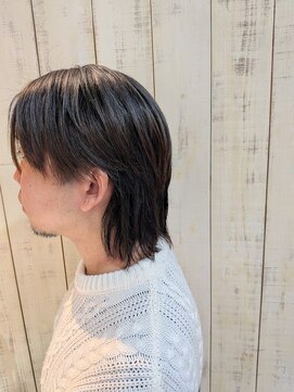 エスポワール 北習志野店(ESPOIR) マッシュウルフ×アンブレラカラー