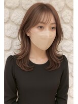 モアナ バイ ヘッドライト 松山(Moana by HEADLIGHT)&nbsp;Moana【松山】#レイヤーカット#韓国風ヘア#韓国風レイヤー