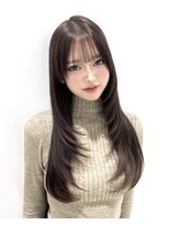 ブラウン(Brown)&nbsp;ワンホンレイヤー/チョコレートブラウン/藤沢美容院 