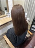 ミルクティーベージュダブルカラーインナーカラーケアブリーチ