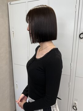 フォト 富山(foto) ミニボブ/ぱっつとボブ／切りっぱなしボブ
