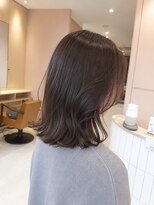 リールヘアー 久留米店(rire hair) 20代30代40代韓国風 ミディアムボブ