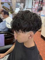 デザミ(Des Amis) スペインカール×テーパーフェード
